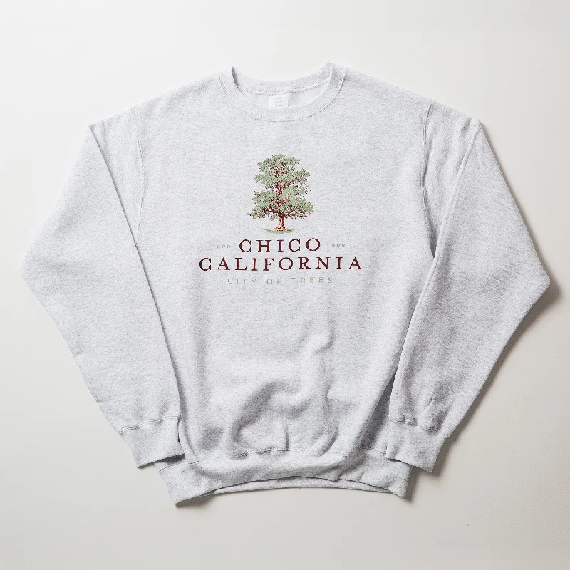 Chico City of Trees Thrifty Crew Sweater Layered Multi-layer Single Layer