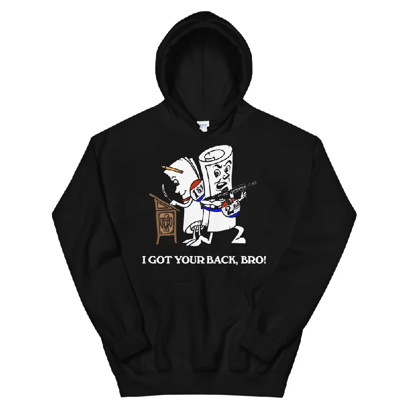 I Got Your Back Bro 1st and 2nd Amendment Unisex Hoodie Hoodie with Cuffed Sleeves Snug Secure