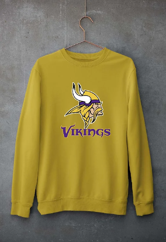 Vikings Unisex Sweatshirt for Men/Women Hoodie with Mesh Breathable Sporty