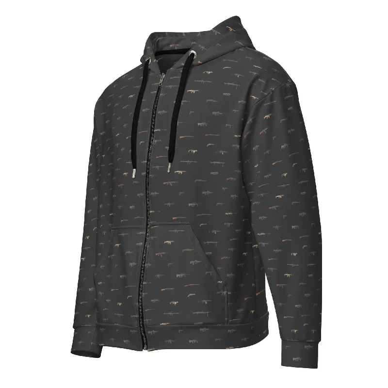 Arsenal Unisex Zip Hoodie Hoodie with Batwing Sleeves Loose Dramatic