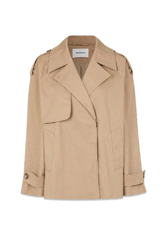 Clara jacket - Incense Toggled Jacket Drawstring Jacket Belted Jacket