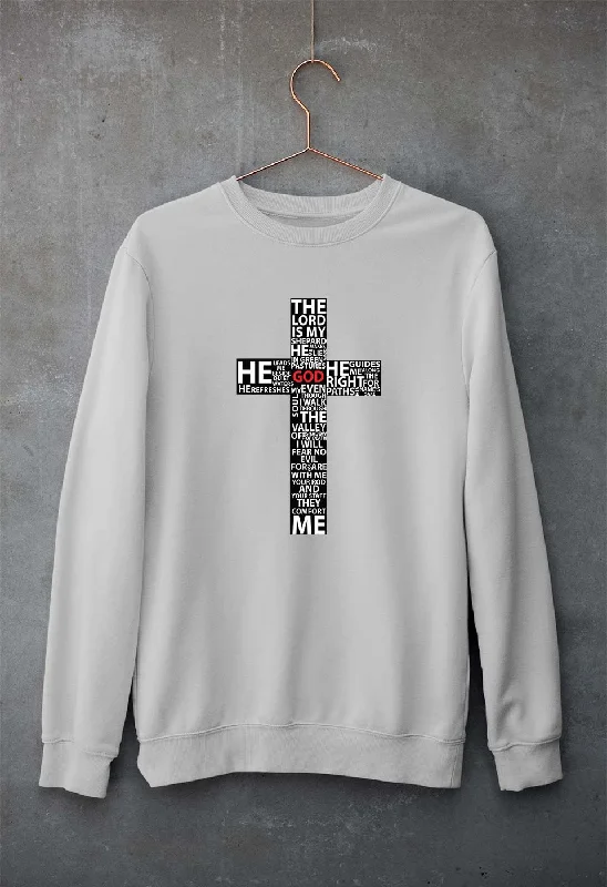 God Unisex Sweatshirt for Men/Women Hoodie with Raw Hem Edgy Unfinished