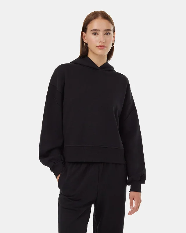TreeFleece Sleeve Detail Hoodie Hoodie with Fur Luxurious Winter