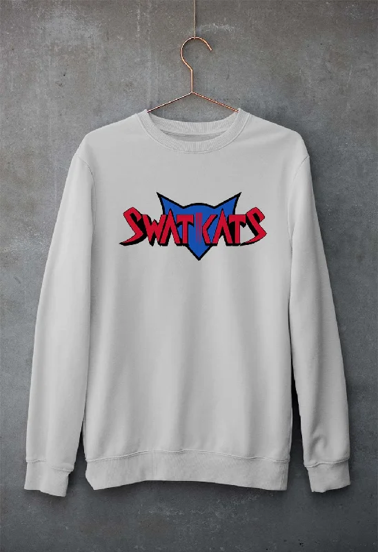 Swat Kats Unisex Sweatshirt for Men/Women Hoodie with Slit Hem Functional Movement