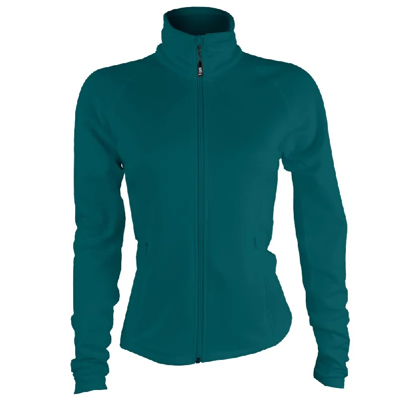 Lija Women's Time To Shine Supreme Jacket - Harbor Toggled Jacket Drawstring Jacket Belted Jacket
