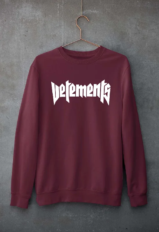 Vetements Unisex Sweatshirt for Men/Women Hoodie with Pattern Geometric Abstract