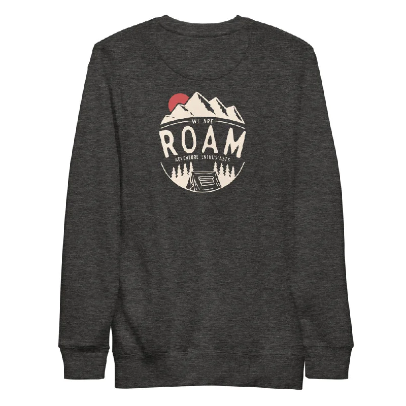Camp Fleece Sweater Mesh Sweater Canvas Denim