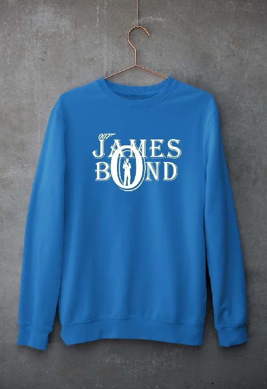 James Bond (007) Unisex Sweatshirt for Men/Women Hoodie with High Neck Warm Protective