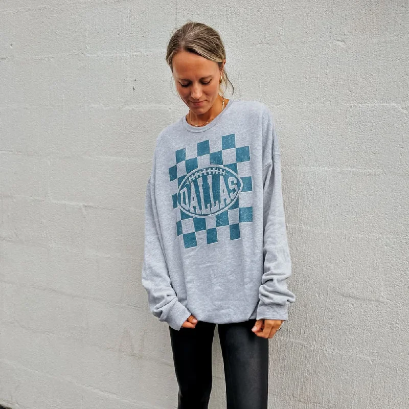 Dallas Sweatshirt Hoodie with Elastic Waist Stretchable Comfortable