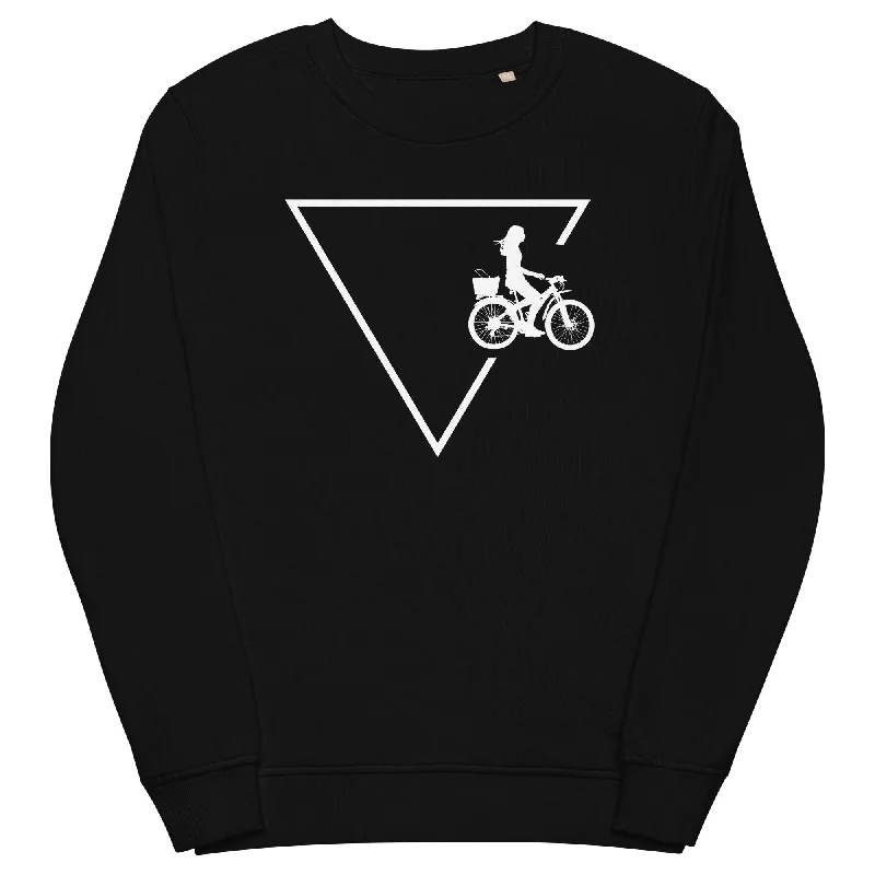 Dreieck 1 und Radfahren - Unisex Premium Organic Sweatshirt Hoodie with Hem Ribbing Snug Secure