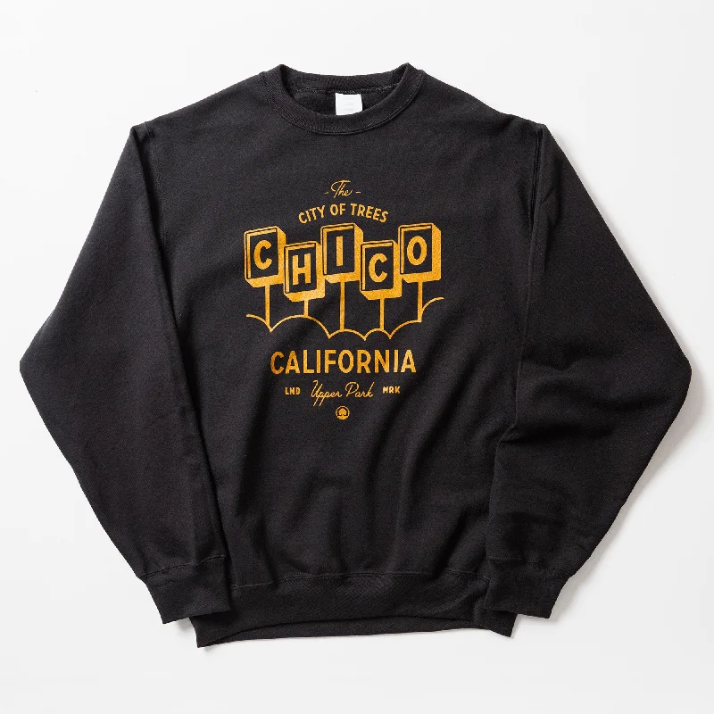 Motel Chico Thrifty Crew Sweater Anti-Pilling Anti-Shrink Durable