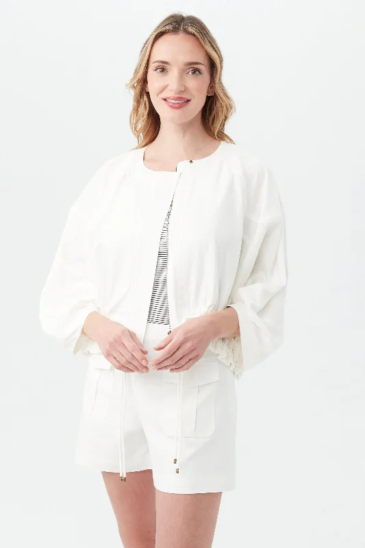 Prita Jacket Front Pockets Side Pockets Patch Pockets