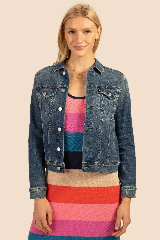 AG Mya Denim Jacket Cotton Jacket Linen Jacket Terry Jacket