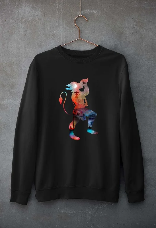 Hanuman Ji (God) Unisex Sweatshirt for Men/Women Hoodie Crop Top Short Trendy