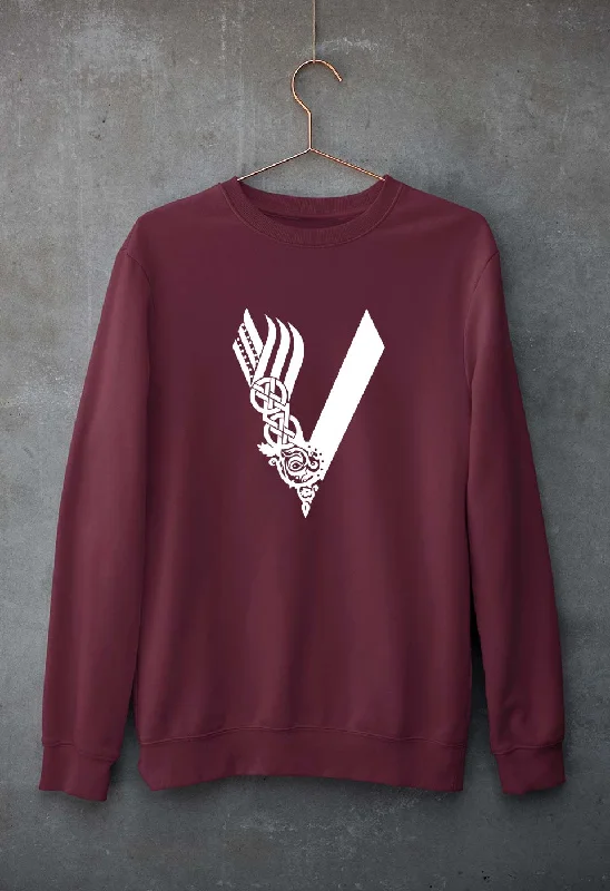 Vikings Unisex Sweatshirt for Men/Women Hoodie with Drop Shoulder Relaxed Streetwear
