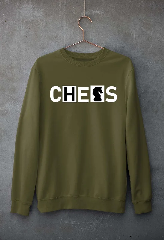 Chess Unisex Sweatshirt for Men/Women Hoodie with Set-In Sleeves Structured Classic