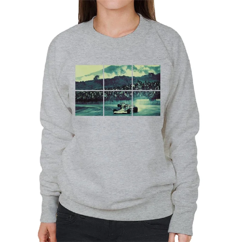 Motorsport Images 1997 James Hunt Marlboro McLaren Women's Sweatshirt Hoodie with Thumb Holes Functional Cozy