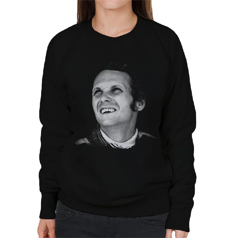 Motorsport Images Niki Lauda Women's Sweatshirt Hoodie with Elastic Cuffs Stretchable Comfortable