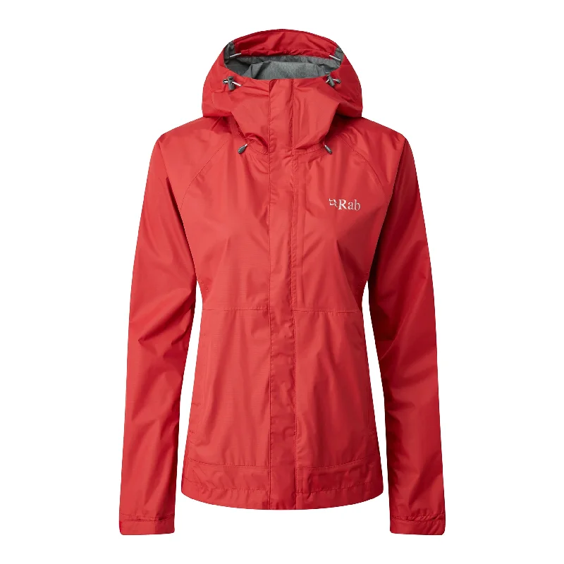 Women's Downpour Jacket Boat Neck Shawl Collar Notched Collar