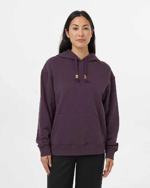 TreeFleece Relaxed Hoodie Hoodie with Front Slit Layering Stylish