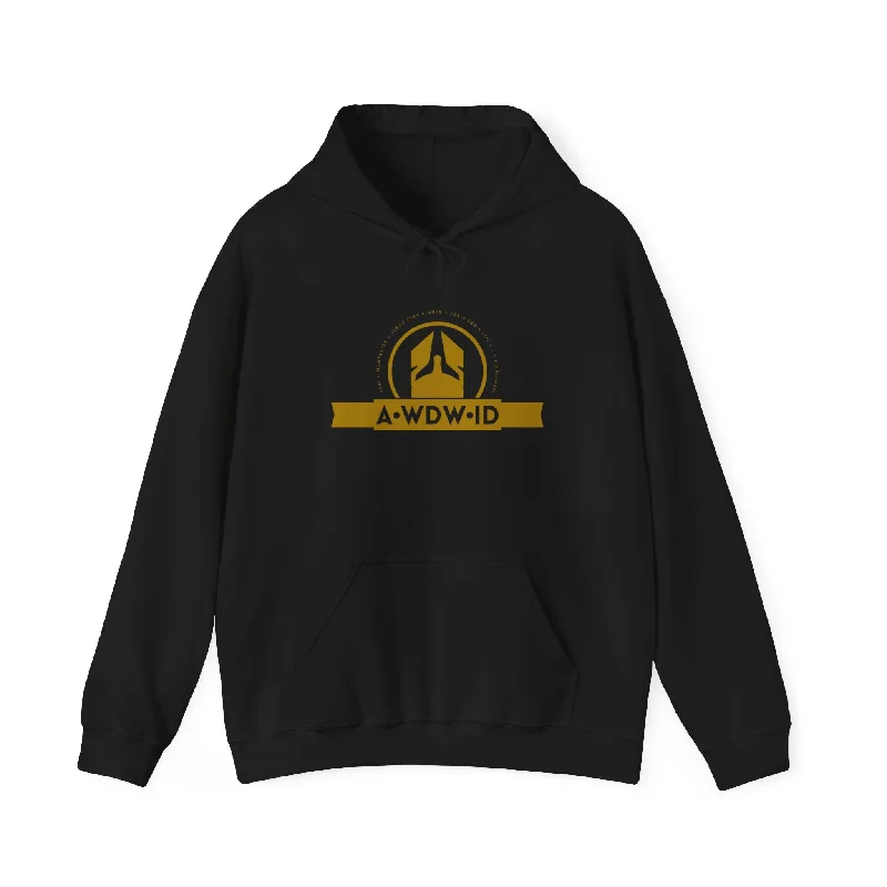 Unisex A Who Dares Wins (ID) RSF My Life, My Death(S), Their Plans , Failed 01-24  Unisex Heavy Blend™ Hooded Sweatshirt Hoodie with Velcro Closure Adjustable Secure