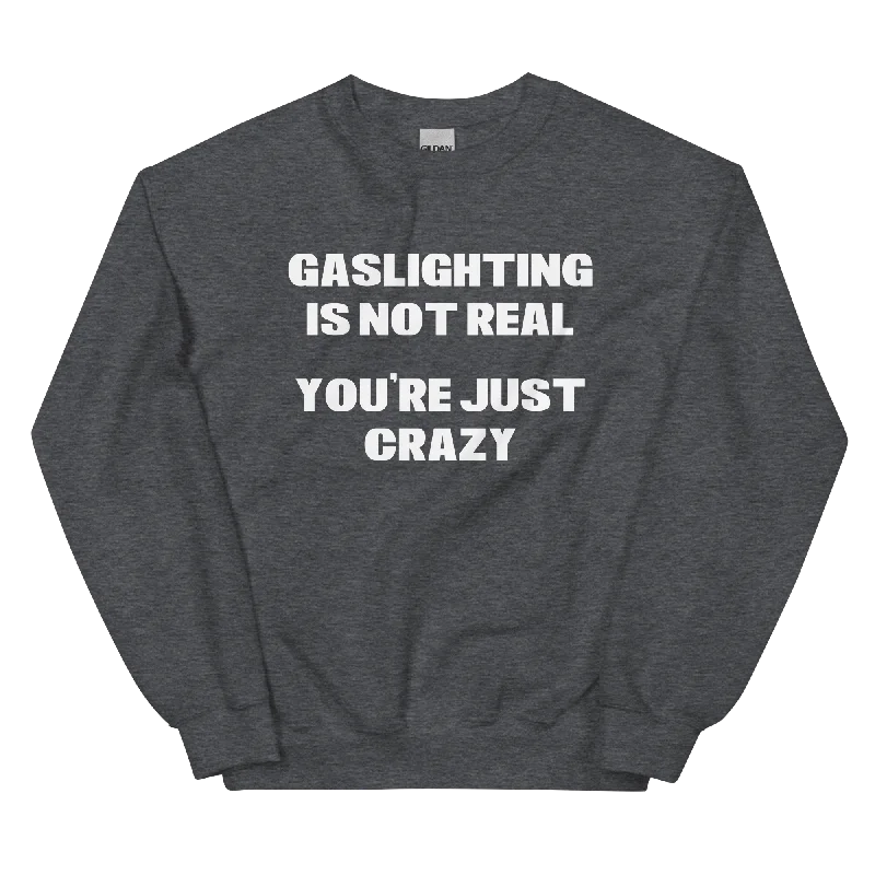 Gaslight Unisex Sweatshirt Hoodie with Drawcord Adjustable Secure