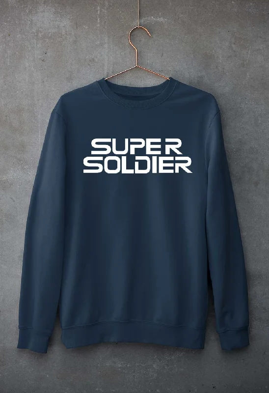 Super Soldier Unisex Sweatshirt for Men/Women Hoodie with Reflective Safety Nightwear