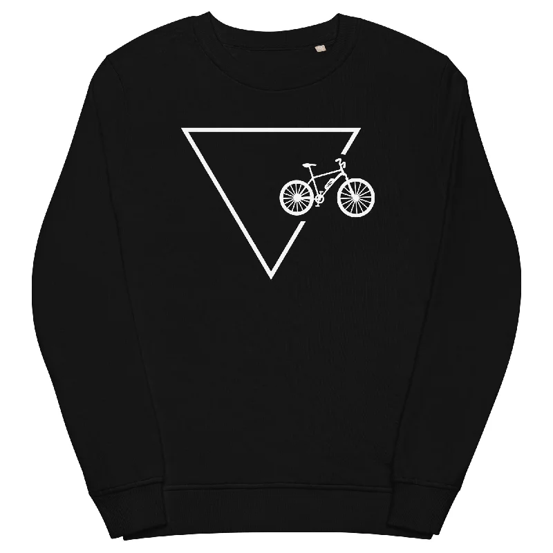 Dreieck 1 und Ebike - Unisex Premium Organic Sweatshirt Hoodie with Drawstring Waist Adjustable Fitted