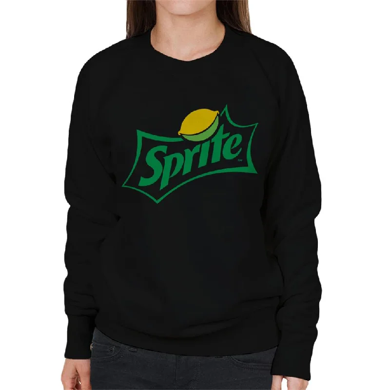 Sprite Classic Lemon Logo Women's Sweatshirt Oversized Hoodie Comfort Casual