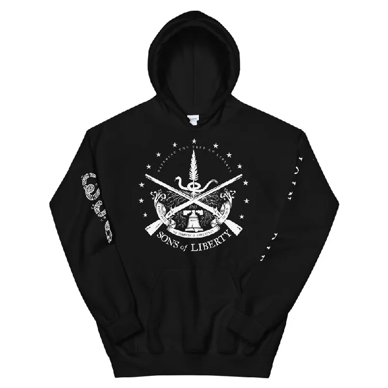 Son's of Liberty Graphic Unisex Hoodie Hoodie with Fur Luxurious Winter