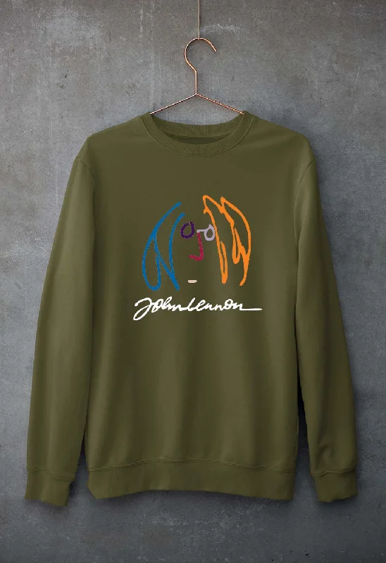 John Lennon Unisex Sweatshirt for Men/Women Hoodie with Lining Warm Insulated