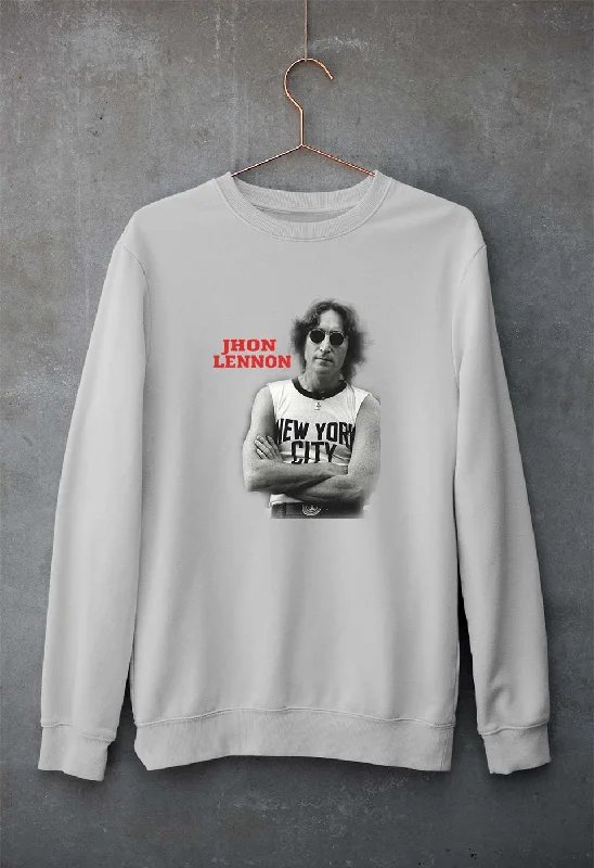 John Lennon Unisex Sweatshirt for Men/Women Hoodie Jacket Zipper Layering