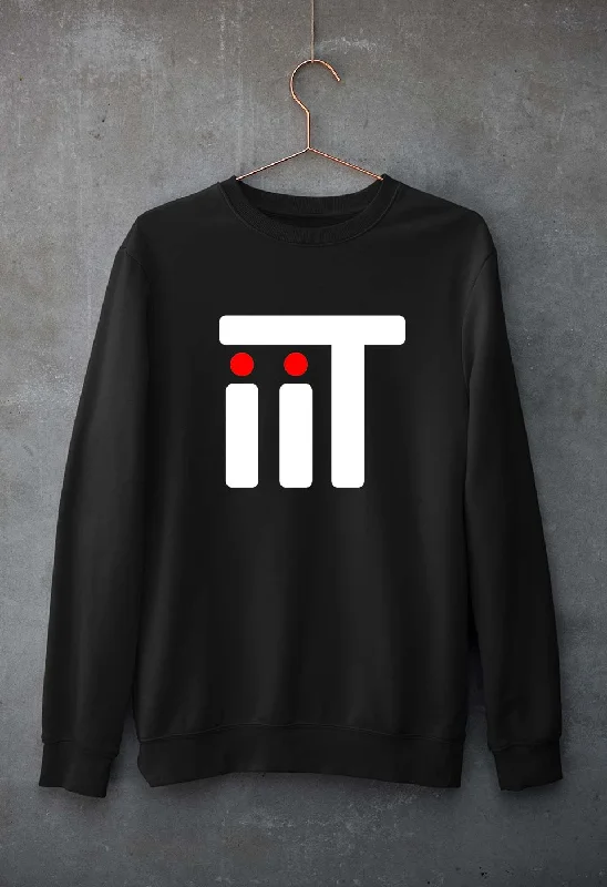 IIT Unisex Sweatshirt for Men/Women Hoodie with Belted Waist Structured Tailored