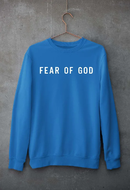 Fear of God Unisex Sweatshirt for Men/Women Hoodie with Cropped Fit Short Trendy