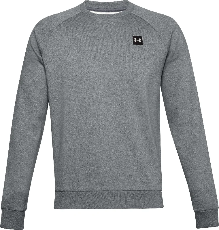 UA Rival Fleece Crew Sweater - Men's|-|Chandail en molleton à col rond UA Rival - Homme Stretchy Elastic Breathable