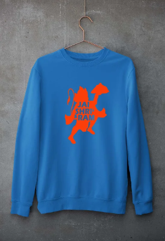 Hanuman Ji (God) Unisex Sweatshirt for Men/Women Hoodie with Hem Lace Feminine Delicate