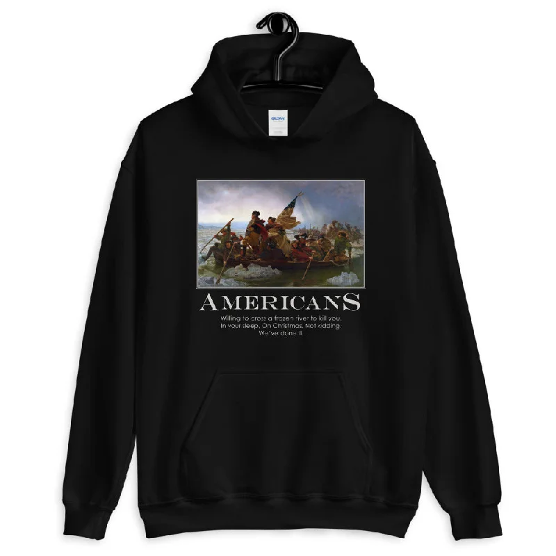 Americans Unisex Hoodie Sweatshirt Hoodie Crop Top Short Trendy