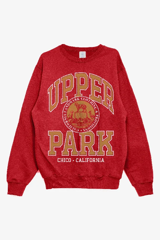 Game Day Crewneck Sweater Modern Contemporary Chic