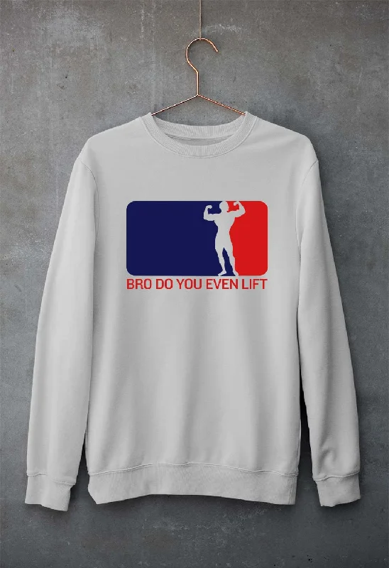 Gym Funny Unisex Sweatshirt for Men/Women Hoodie with Crew Neck Simple Timeless