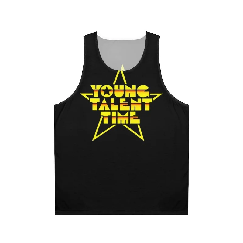 80s Retro Young Talent Time Unisex Tank Top flowy tank top