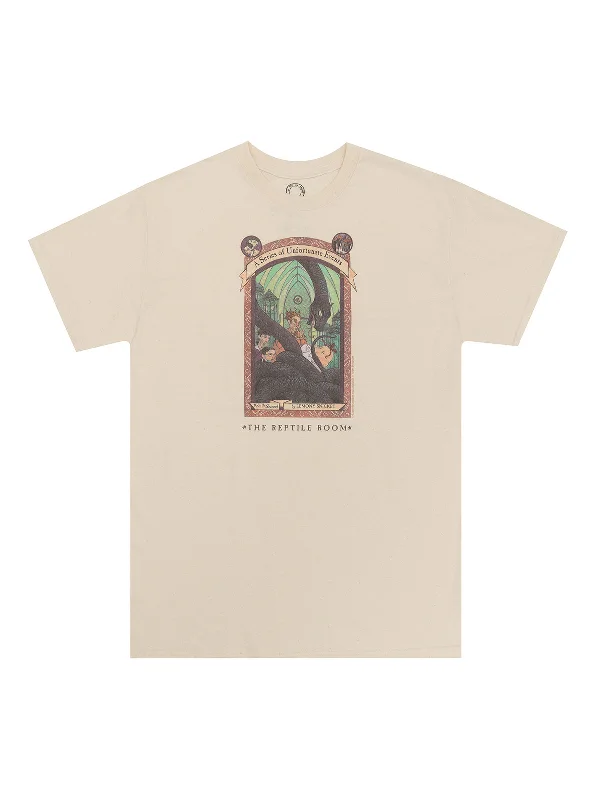 A Series of Unfortunate Events #2: The Reptile Room Unisex T-Shirt (Print Shop) Modern Contemporary Chic