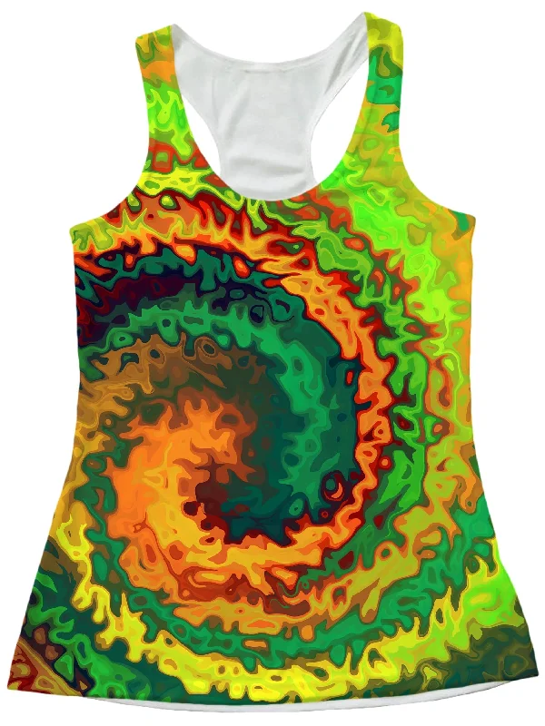 Abstract Rotation Women's Tank stretchy tank top