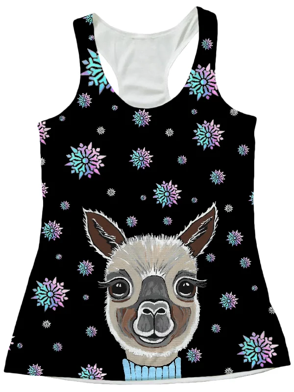 Alpaca Christmas Women's Tank sexy tank top