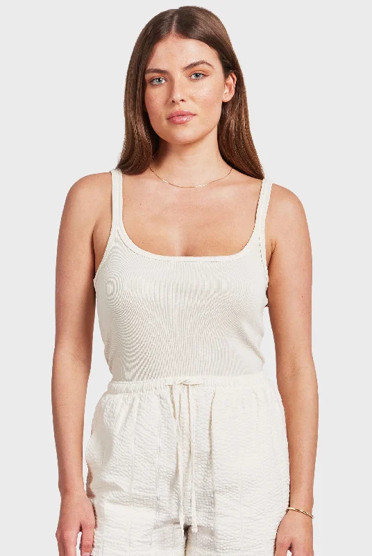 Charlie Rib Tank yoga tank top