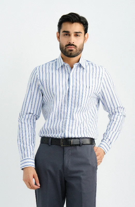 Yarn Dyed Shirt Collared Crew Neck Turtle Neck