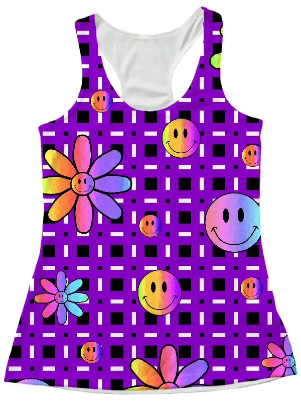 Happiness On Purple Women's Tank loose fit tank