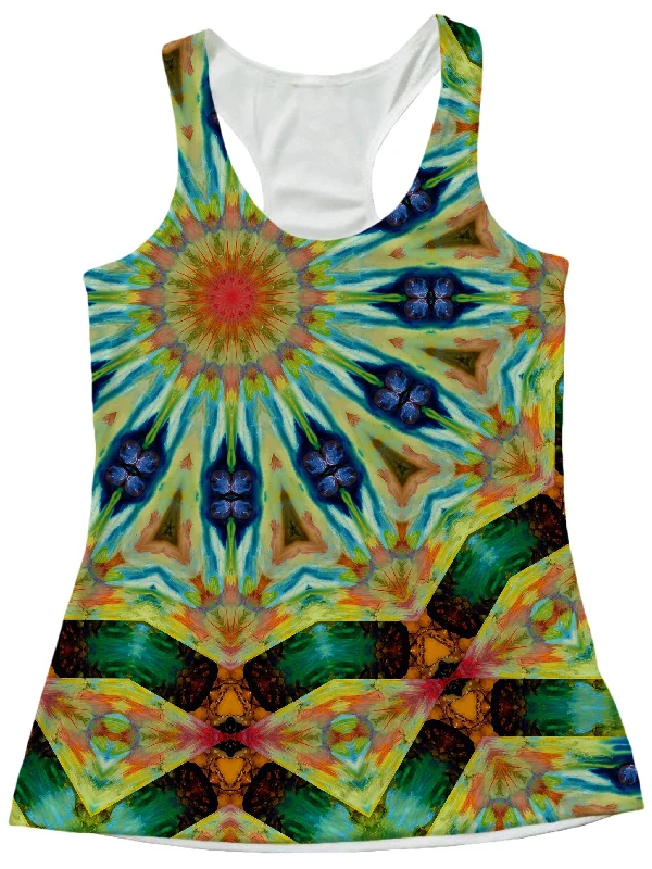Peacock Spin Women's Tank athletic tank top