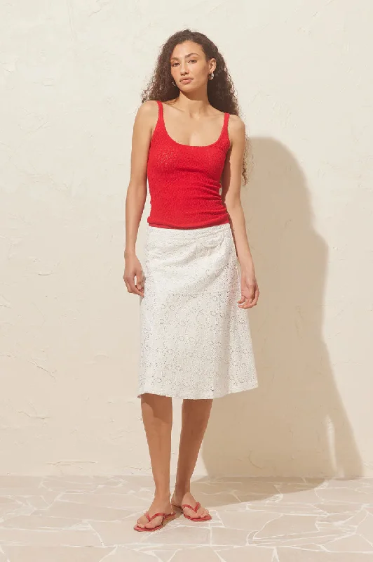 Ruby Beau Tank - Cherry basic tank top