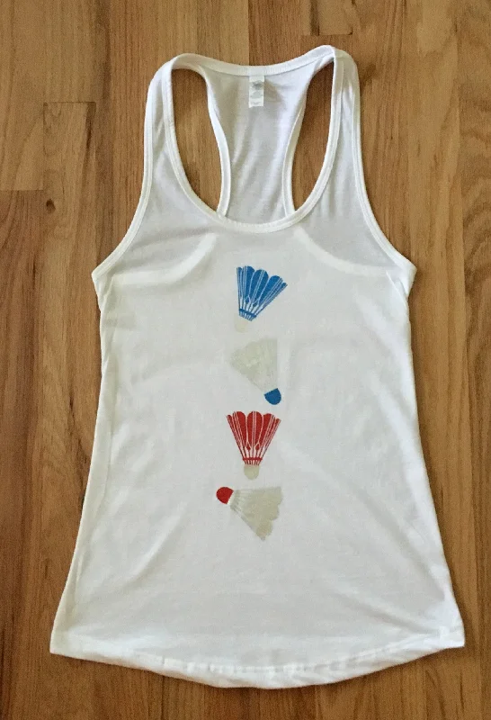 White-Red & Blue & Silver