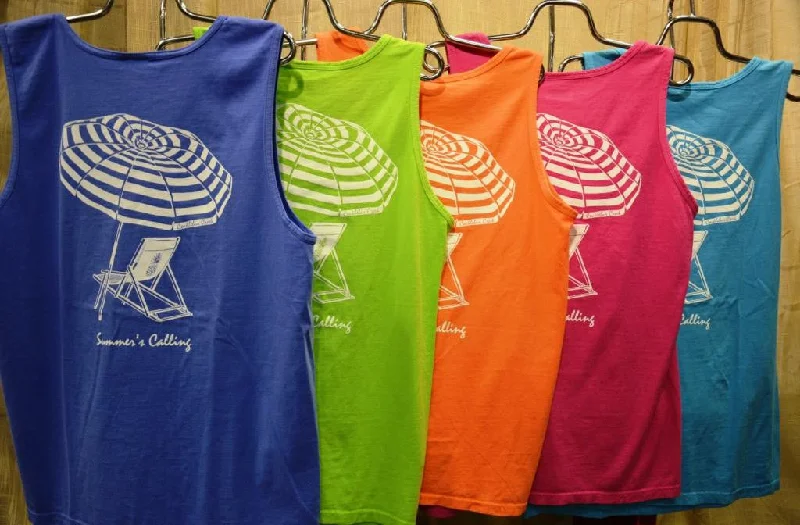 Tank Top - Summer's Calling baby blue tank